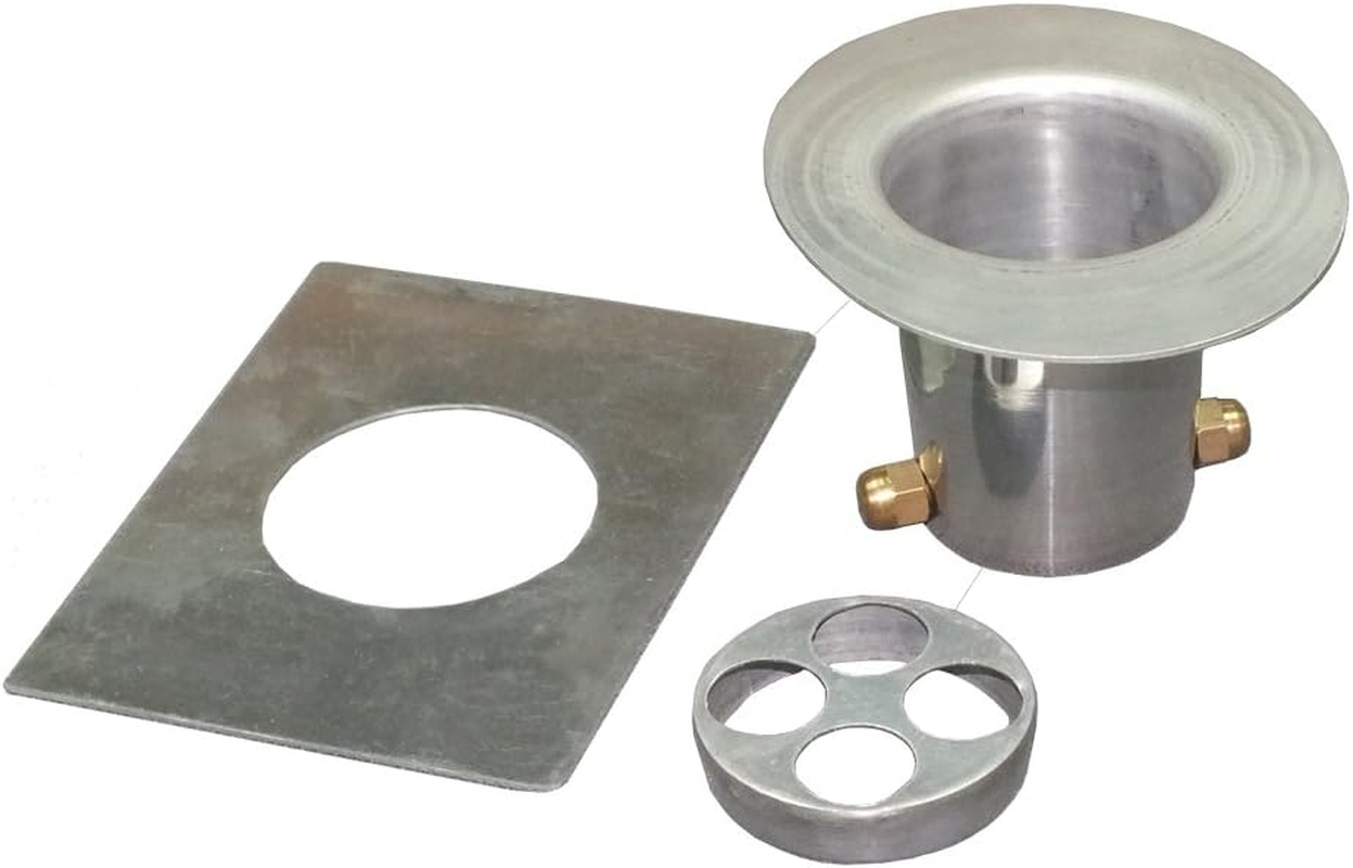 Monarch Pure Copper 3Piece Rain Chain Installation Kit