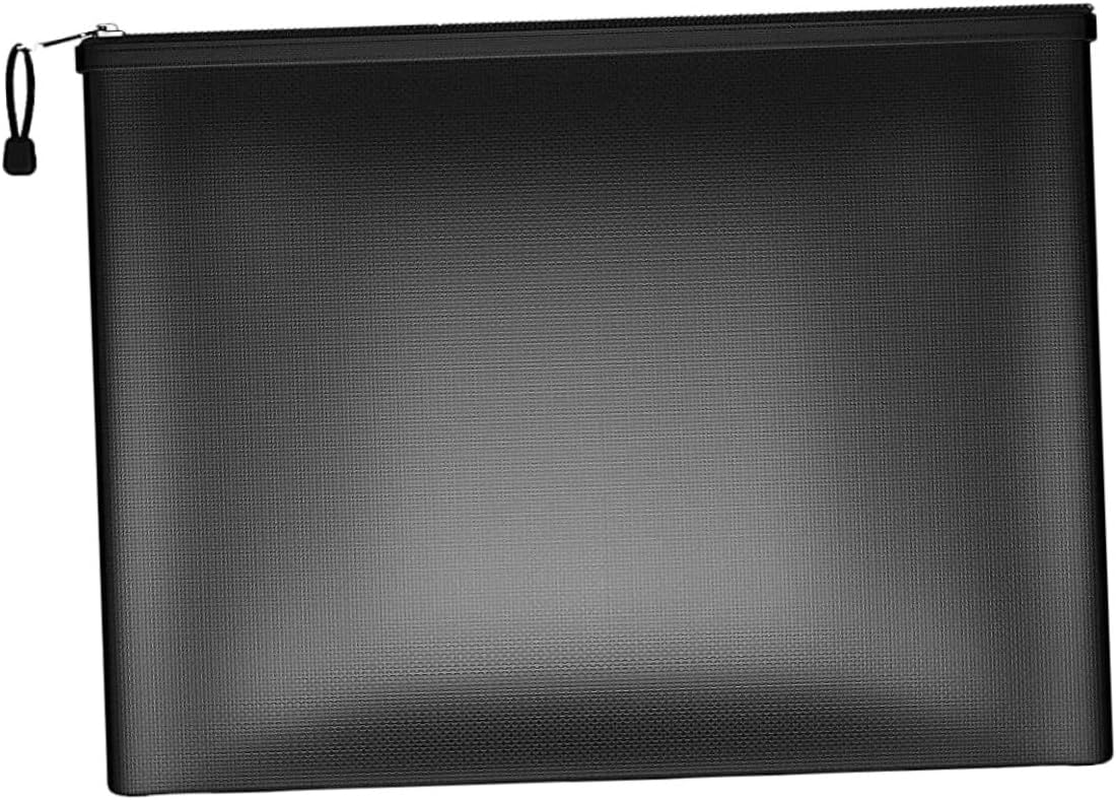 Jojofuny Fireproof Waterproof Document Bag 29X20.5Cm Fireproof Money Bag for Office Home image number 4