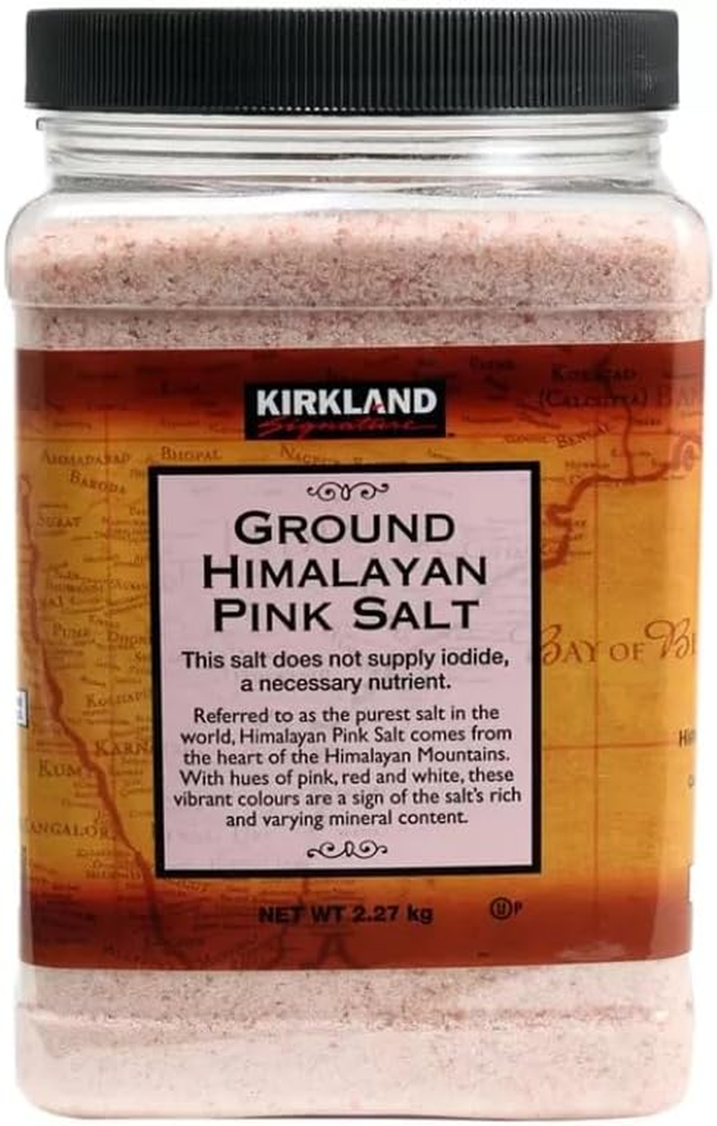 Kirkland Signature Ground Himalayan Pink Salt 2.27Kg image number 1