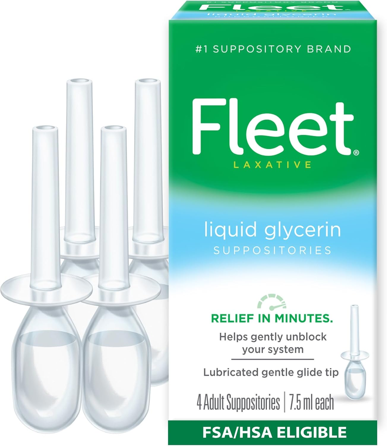 Fleet Liquid Glycerin Suppositories 4 Each image number 2