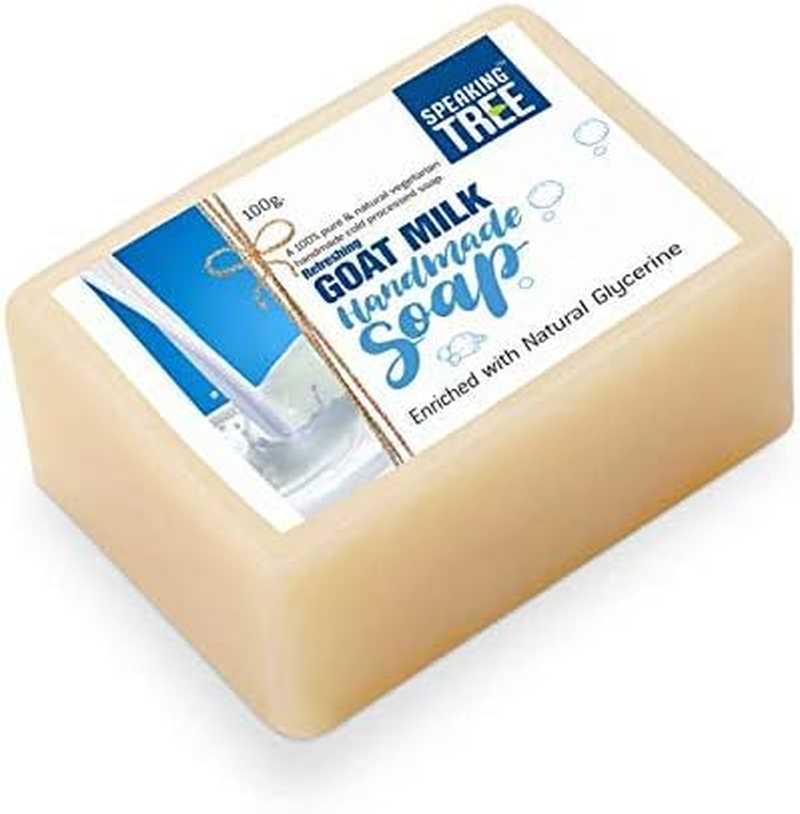 Speaking Tree Refreshing Goat Milk Handmade Soap -100 Gms image number 2
