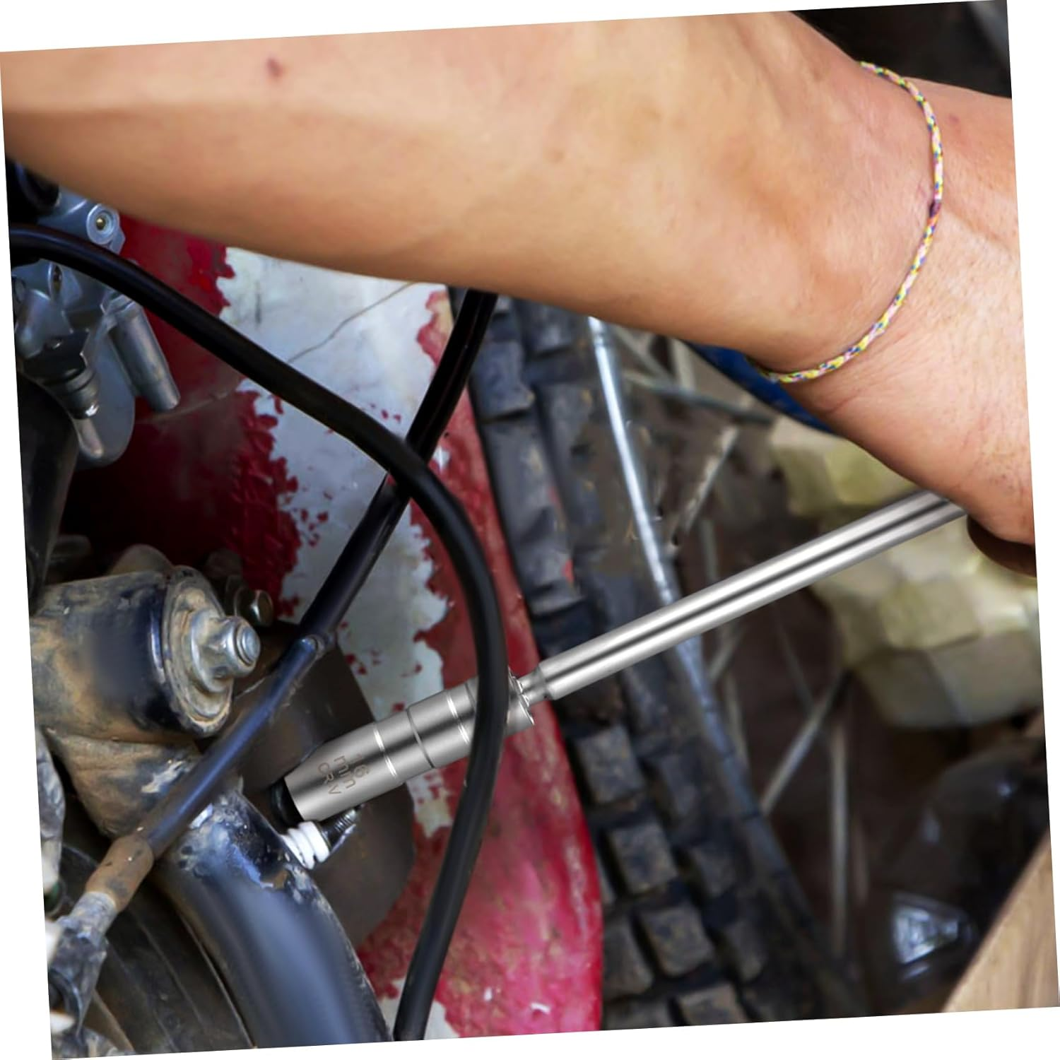 VINTORKY Spark Plug Socket Magnetic Car Accessory Automotive Repair Tool Compact Design image number 4