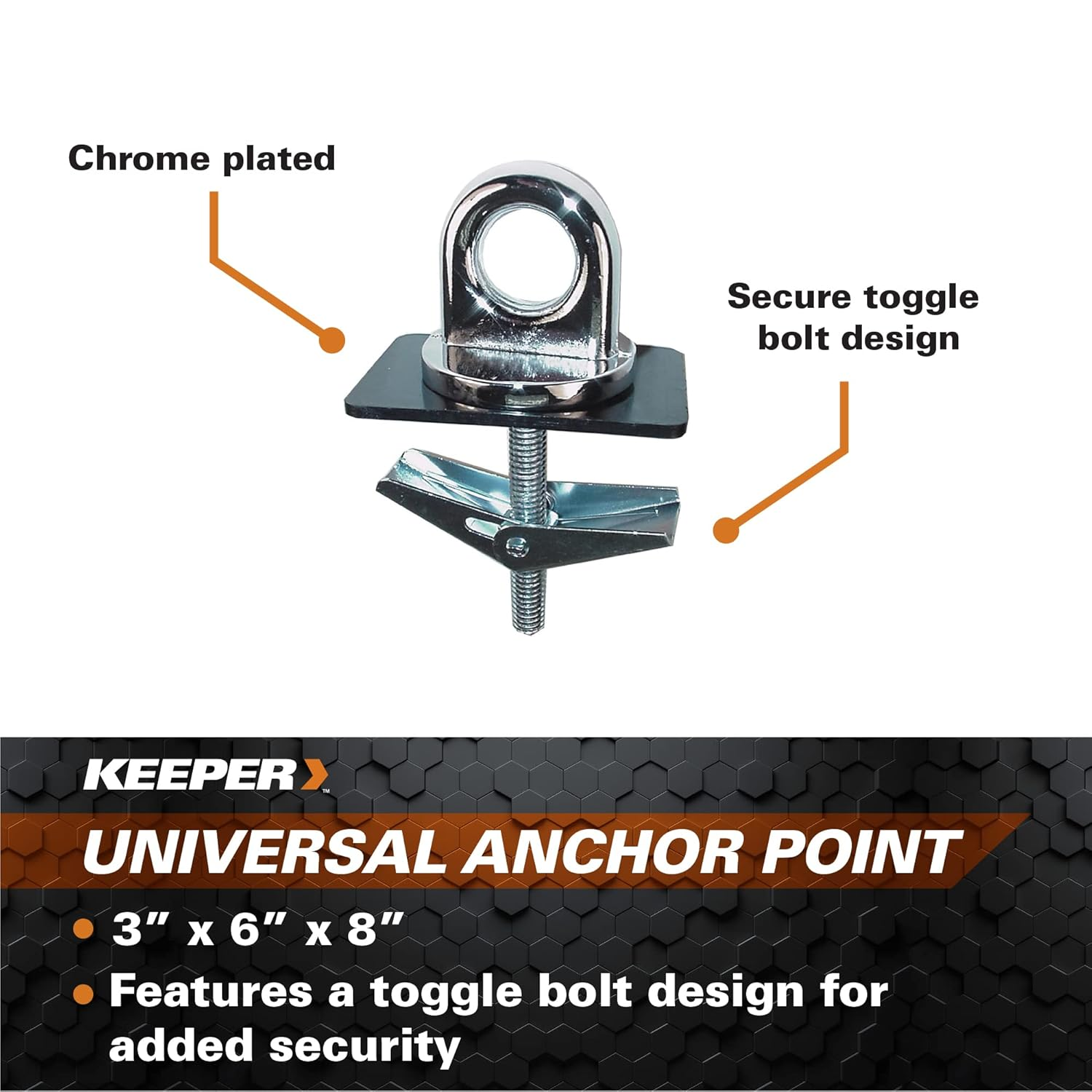 Keeper 05649/5648 Universal Anchor Point - Pack of 2 image number 1