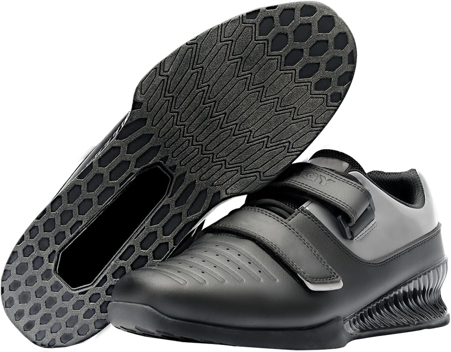 Kcross Deadlift and Weightlifting Shoes for Men and Women - Powerlifting Footwear for Hard Pulling and Training