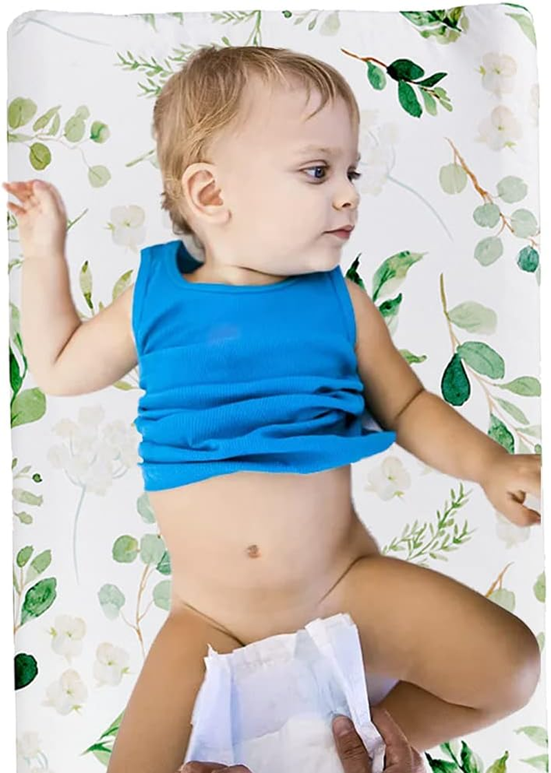 Baby Diaper Changing Pad Cover,Nursery Unisex Stretchy Nappy Change Mat Mattress Table Sheet (Pattern 1)