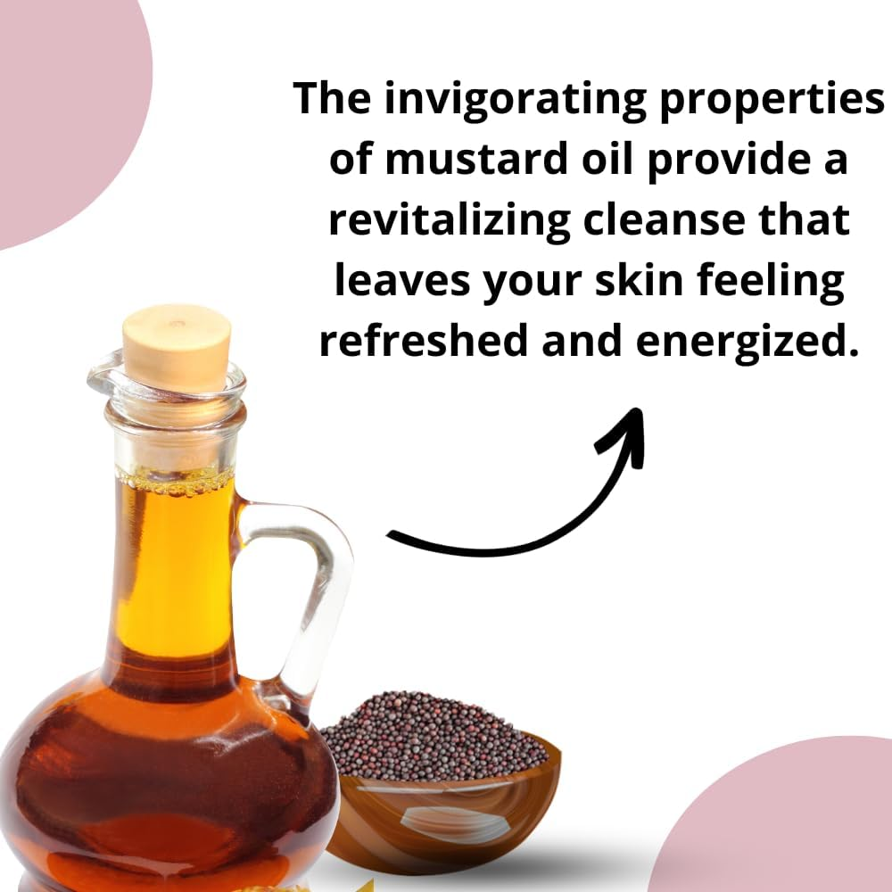 Atrimed Plant Science Oyl Bath Mustard Oil Soap | for Youthful & Radiant Skin 75G | Pack of 3 image number 4