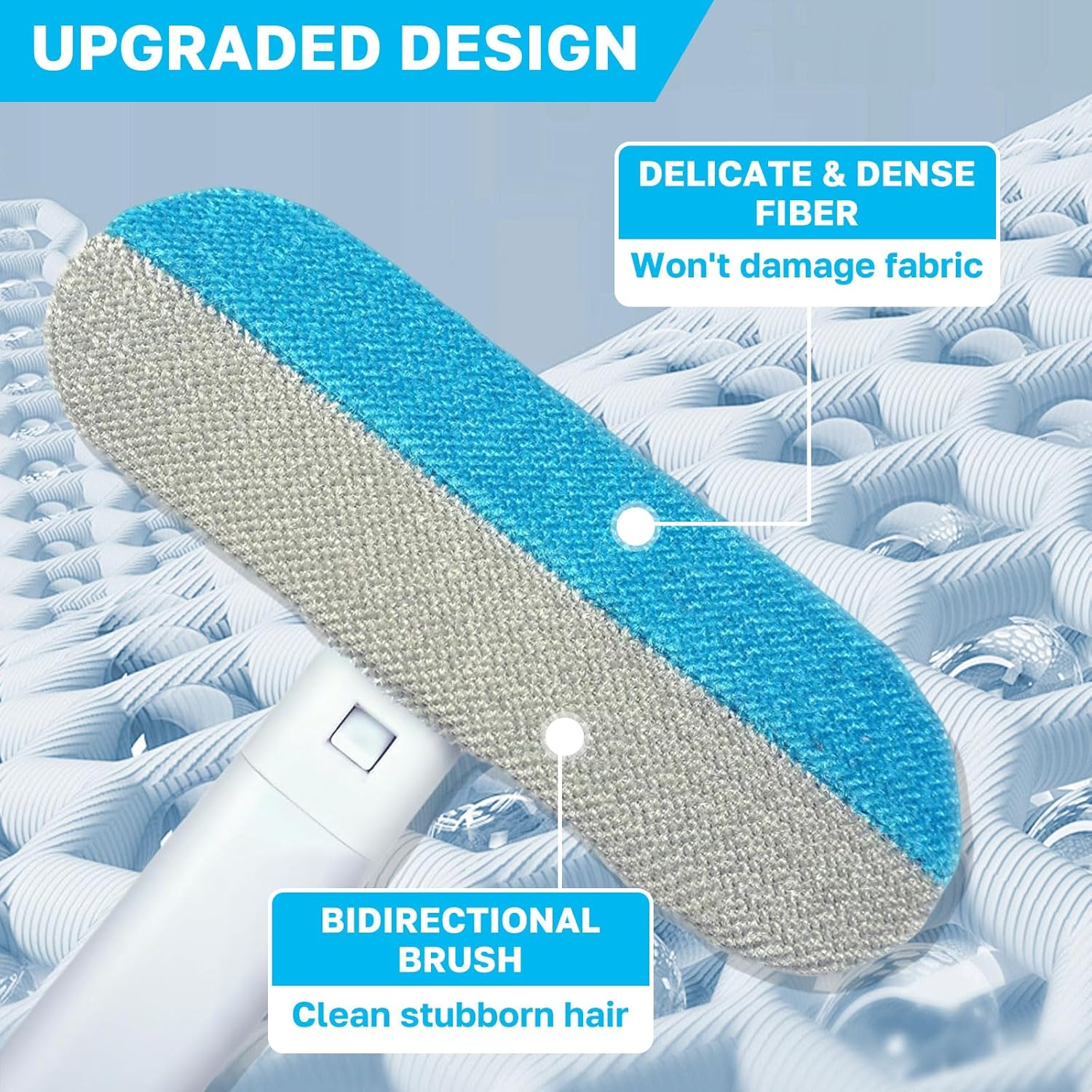 Srup Pet Hair Remover, Multifunction Long Handle, 3-In-1 Pet Hair Remover, Pet Hair Remover, Dog Clothes Brush, Double Use Pet Hair Remover Brush, Lint Brush, Pet Hair image number 4