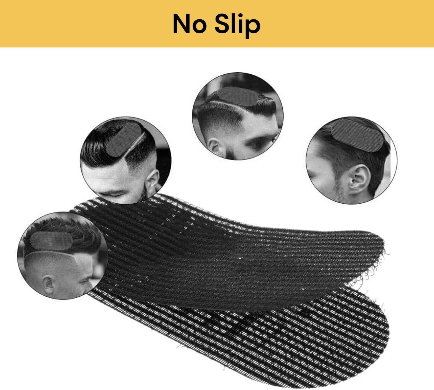 Spendeal 8 Pack Barber Hair Grippers &ndash; Hair Sectioning Clips for Men & Women, Salon Hairs Holders for Haircutting & Styling &ndash; Reusable, Non-Slip Hair Grips for Professional and Home Use (Black, 8 Pack) - Blue image number 6