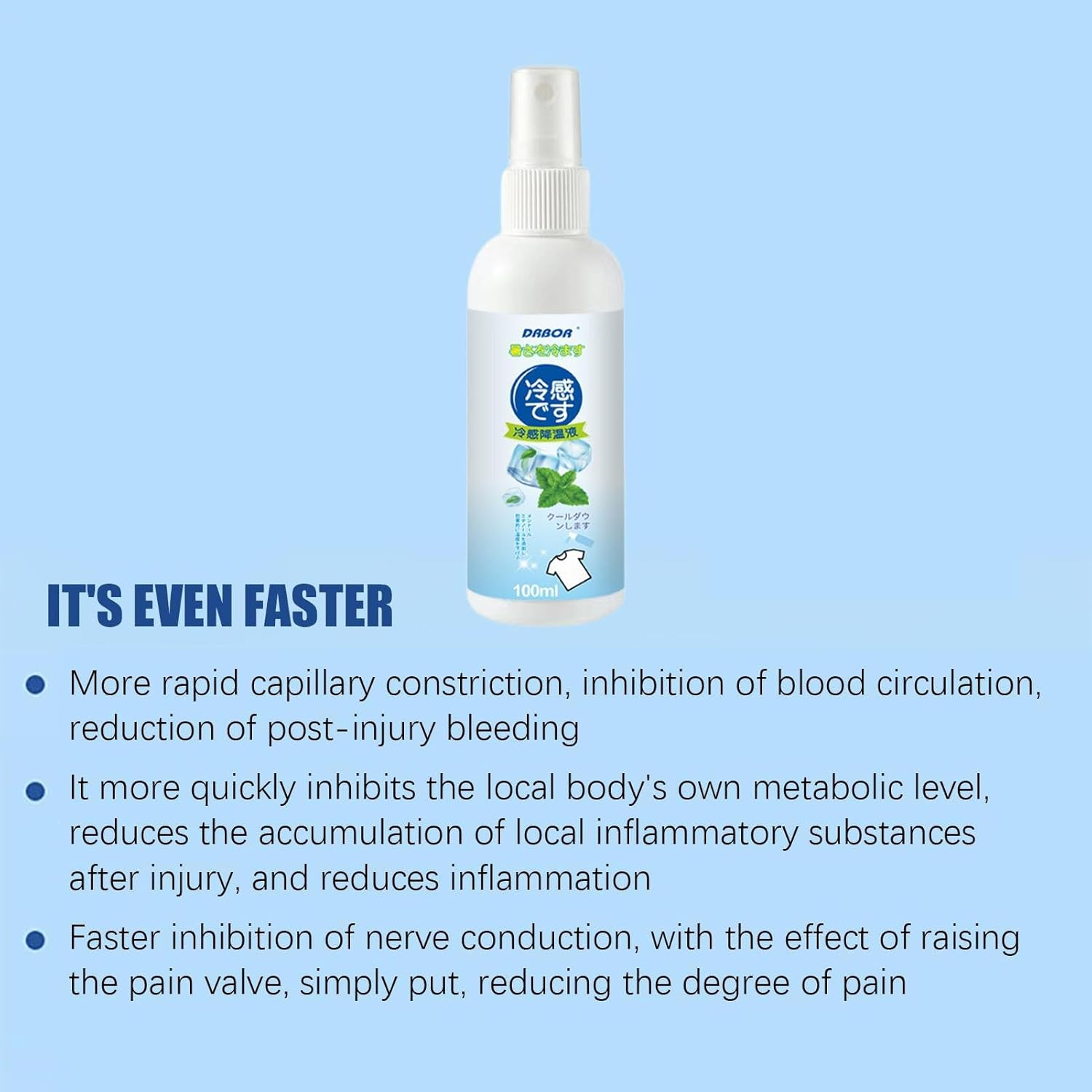 Refreshing Spray for the Body | Instant Refreshing Spray for Summer | Extracts from Natural Plants, Refreshing Product for Camping, Excursions, Hiking and Picnics image number 4