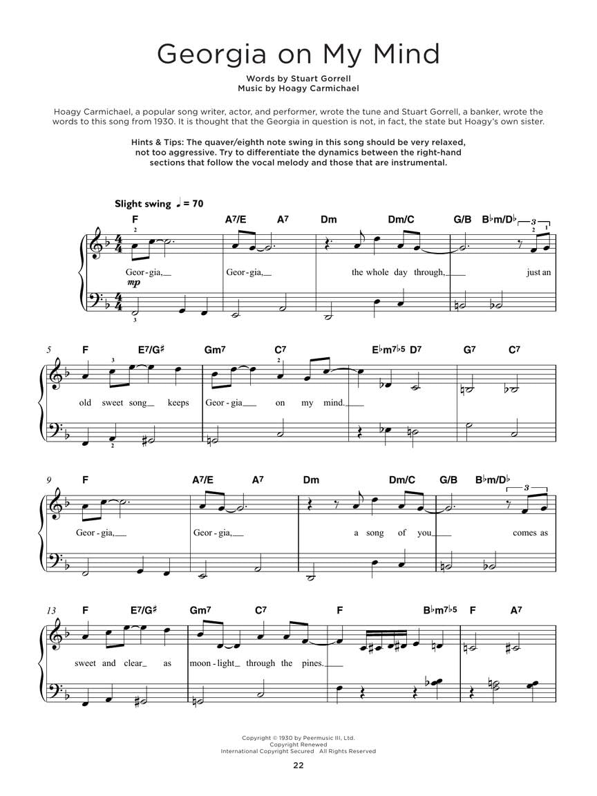 40 of the Most Beautiful Songs Ever: Really Easy Piano Series with Lyrics & Performance Tips image number 6