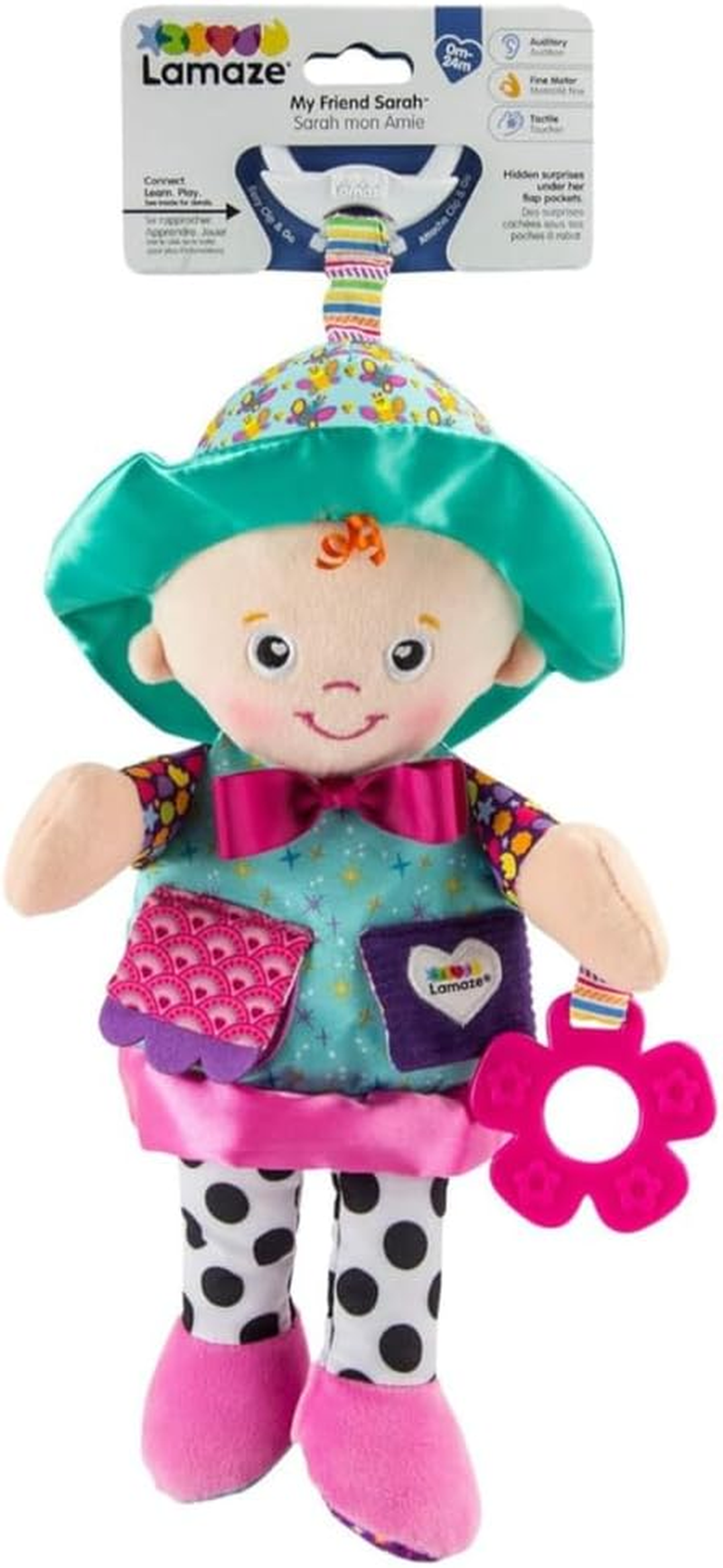 Lamaze My Friend Emily Plush Stroller Toy image number 5