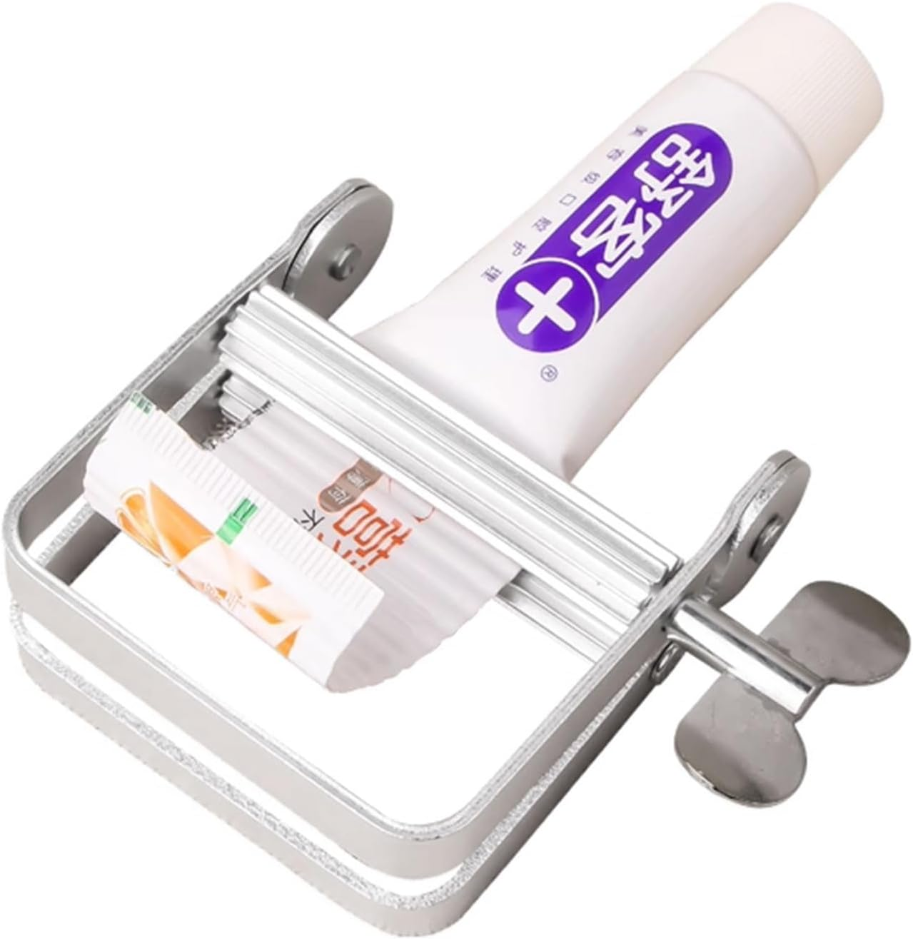 Toothpaste Tube Squeezer Dispenser for Efficient Toothpaste Paint and Cream Tube Rolling up Tool Durable Plastic Squeezer for Bathroom Kitchen Salon Studio 2Pcs image number 3