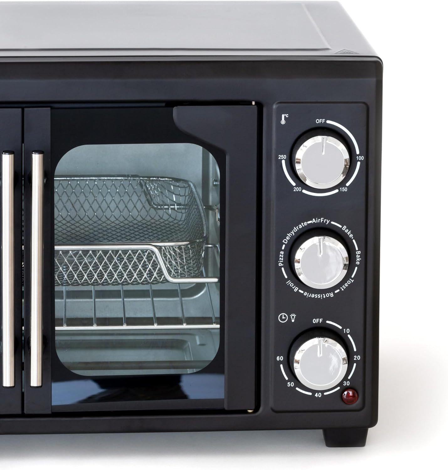 Healthy Choice 30L Air Fryer Convection Pizza Oven with Rotisserie &ndash; 360&deg; Food Rotating Option, Digital Controls, Versatile Cooking for Pizza, Roasting, Baking, and Frying for Family Meals image number 6