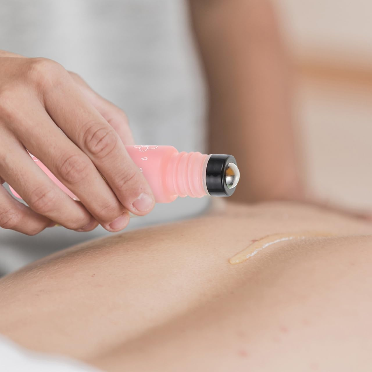 Fokmuaex 6Pcs Printed Roller Bottles for Essential Oils - Portable Refillable Containers for Perfume, Aromatherapy & Travel Use image number 6