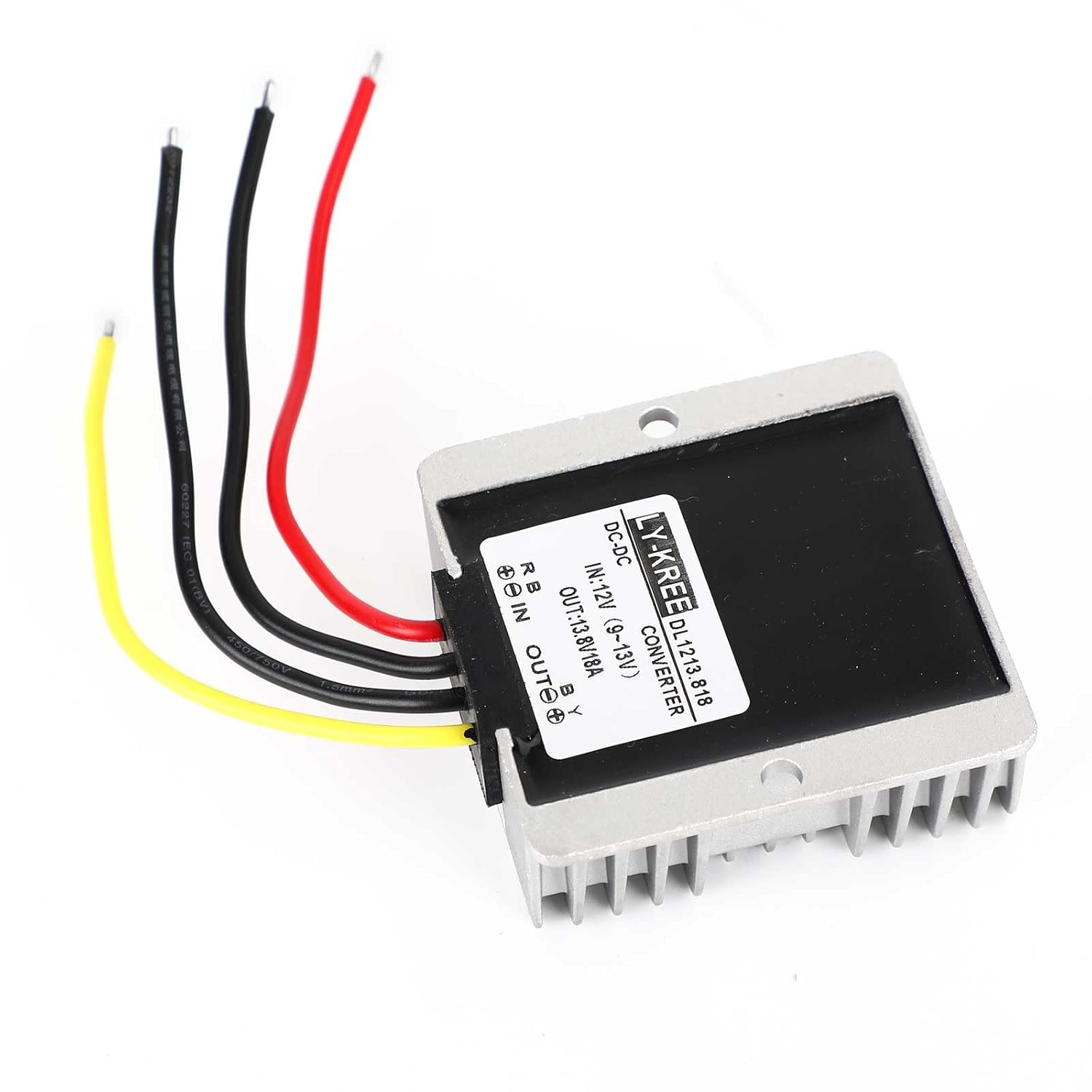 Areyourshop Waterproof DC/DC Converter 12V Step up to 13.8V 18A 248W Voltage Regulator image number 3