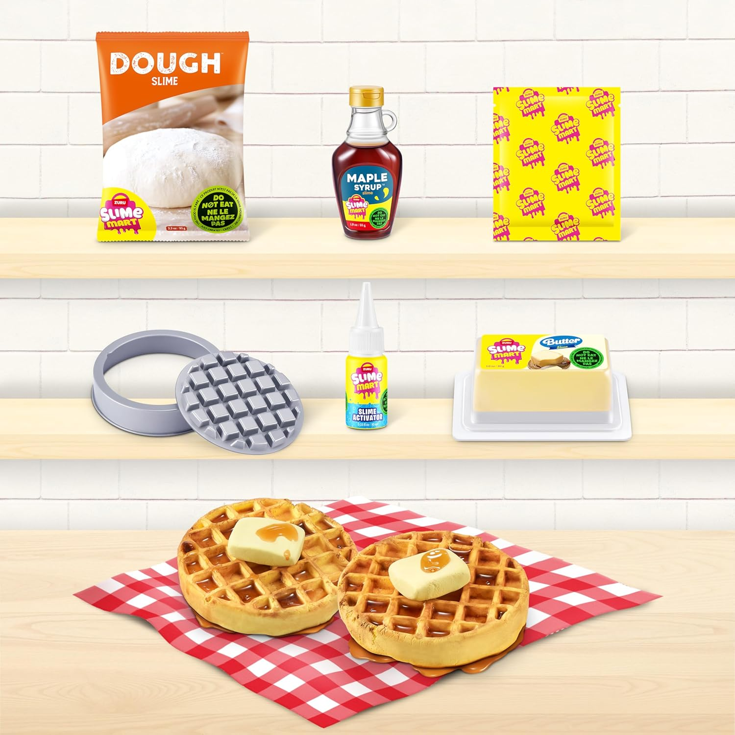 ZURU Slime Mart - Small Shopping Bag Series 1 - Waffles image number 3