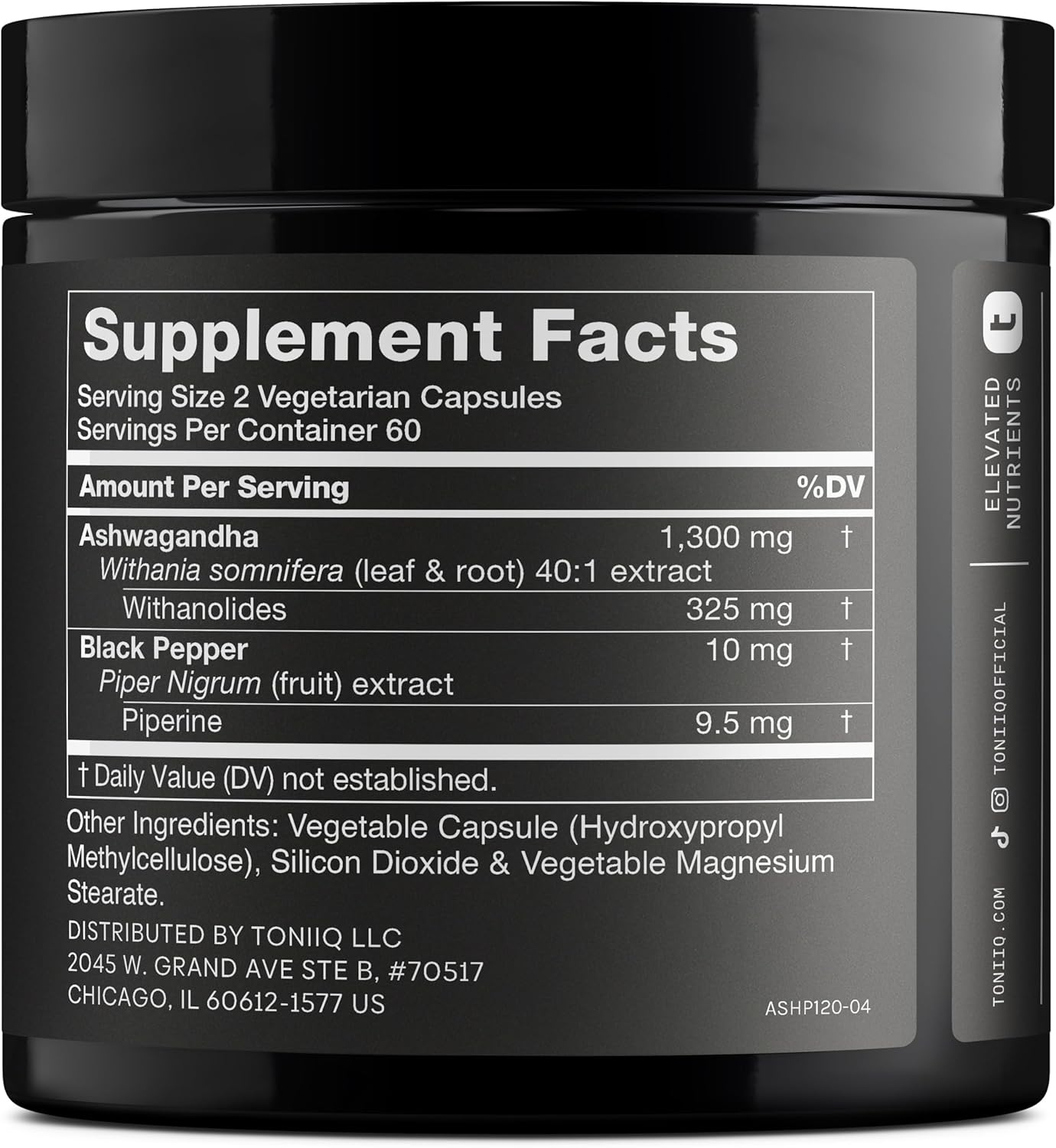 52,000Mg 40X Concentrated Extract - 25% Withanolides - Ultra High Strength Ashwagandha Capsules - Wild Harvested in India - Highly Concentrated and Bioavailable Supplement - 120 Veggie Capsules image number 5