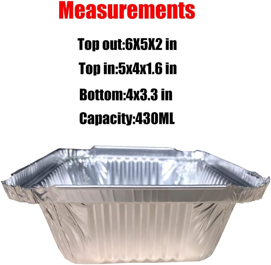 DONSIQIZZ 30 Pack Drip Pans Compatible with Napoleon BBQ Grills 62007 Grease Tray Disposable, for Napoleon Rogue Series Grill, Aluminum Foil Replacement image number 2