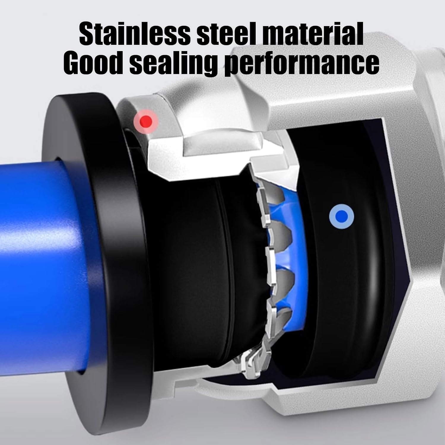 BGENHPON PC4-M10 Male Straight Pneumatic PTFE Tube Push in Quick Fitting Connector for E3D-V6 Bowden Extruder 3D Printer Accessories (10Pcs Pack) image number 5