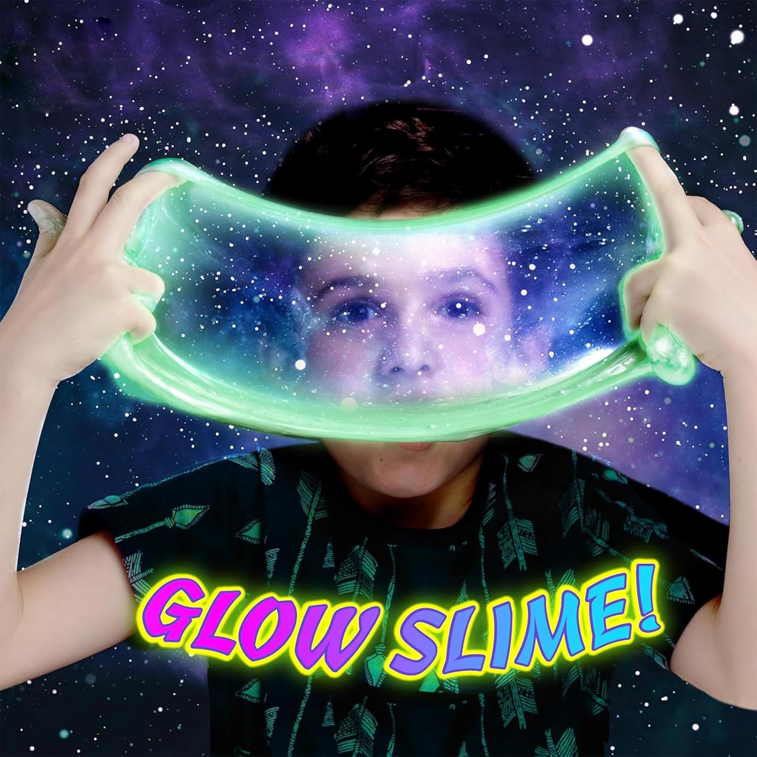 Toy Galaxy Slime Kit for Boys Girls 6-12 Years Old, Glimmer Crunchy Slime, Foam Slime,Butter Slime, Stress Relief Toys, Party Favors for Kids, Fun Idea for Christmas & Easter