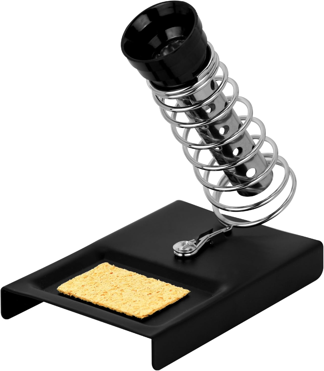 Conext Link 1Pc Soldering Iron Stand Spring Holder Support Station Solder Gun Sponge Metal （87075） image number 5