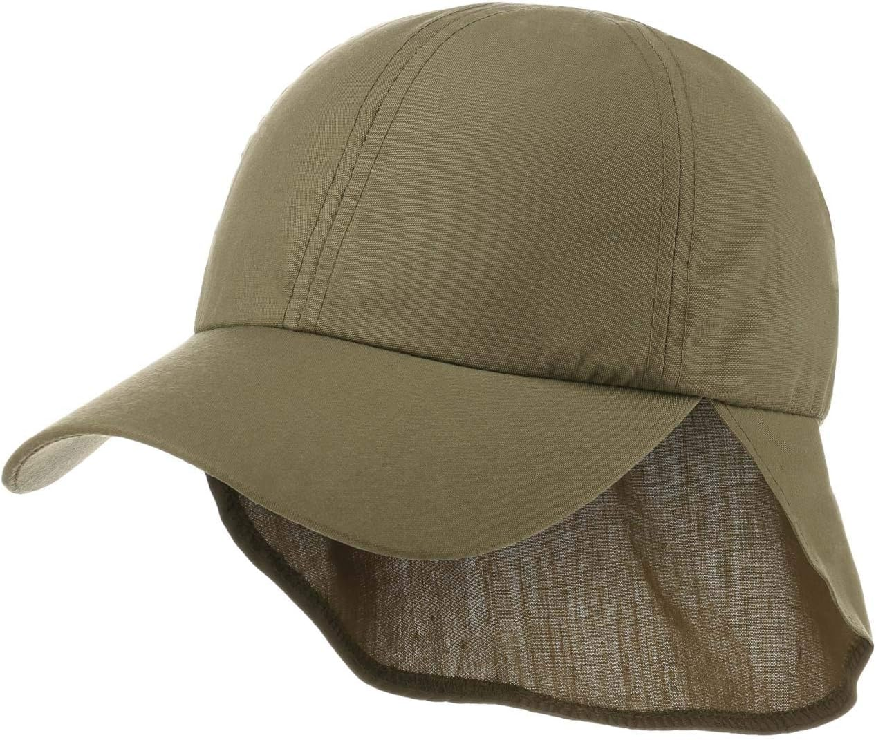 Hutshopping Nomad Safari Outdoor Cap Neck Sun Protection Summer Cap Closed Back image number 2