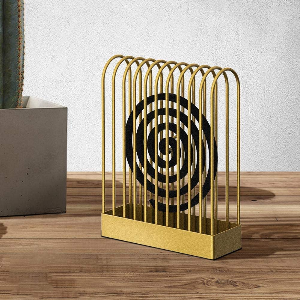NTY Portable Mosquito Coil Holder, Retro Birdcage Design Insect Mosquito Coil Holder for Home, Pool Side, Patio, Deck image number 4