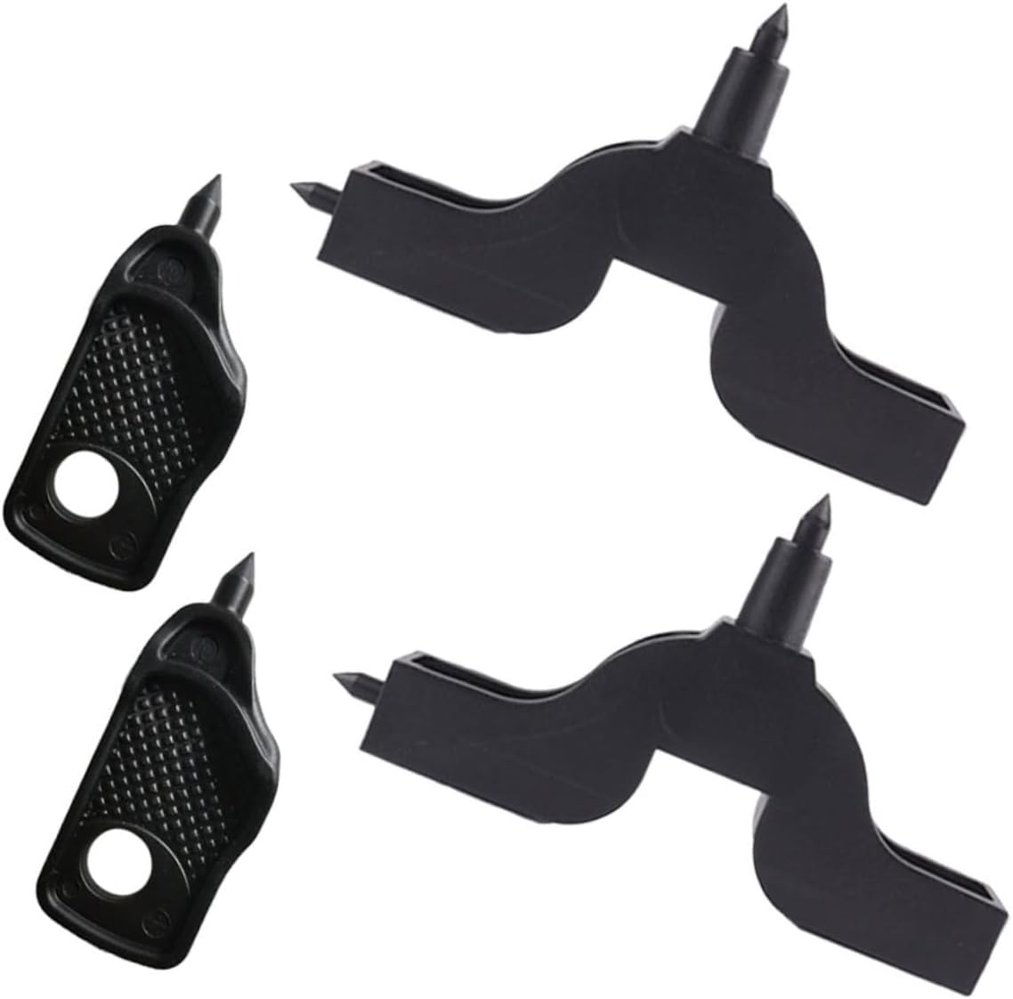 4Pcs Drip Irrigation Punch Tool and Hole Puncher Set for Gardening Watering System Installation, Plastic Agriculture Drip Water Accessory with Mini and Bull Head Punchers, Outdoor image number 4