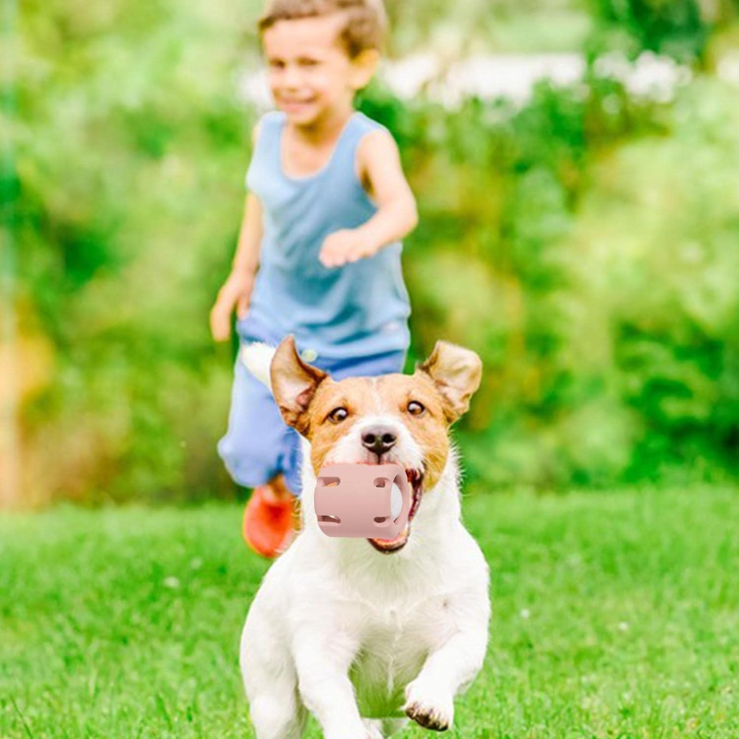 Tennis Tumble Dog Puzzle - Wear-Resistant Tennis Ball Tumble Dog Toy | Bite Resistant Dog Puzzle Ball Toy for Indoor Dog Toy Dog Teeth Chew Toy Shwing image number 1