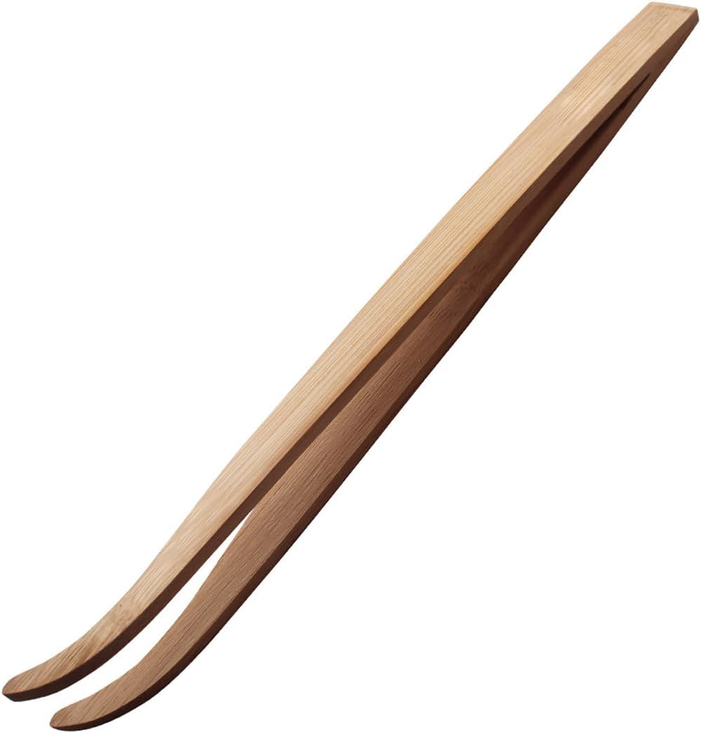 AIMALL Natural Bamboo Reptile Feeding Tweezers for Pets &ndash; 6.49" Handcrafted Precision Tool image number 5