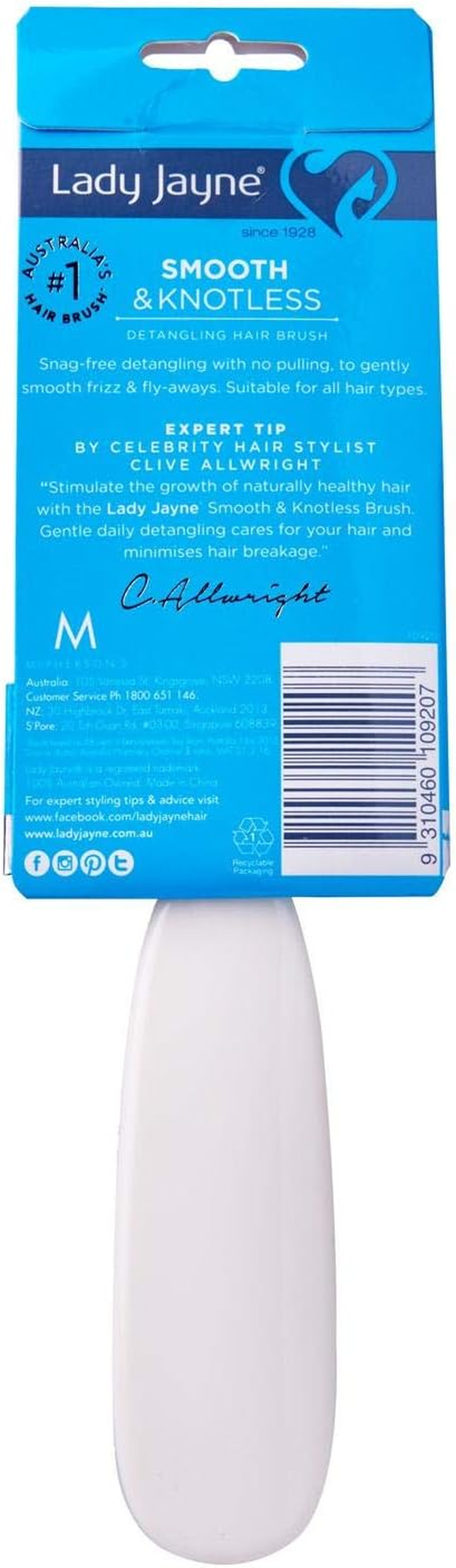 Lady Jayne Detangling Brush Large image number 4