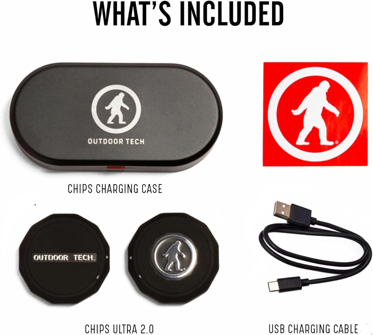 Outdoor Tech - Chips Ultra 2.0 - True Wireless Bluetooth Helmet Speakers for Skiing, Snowboarding Mountain Biking, and Climbing image number 1