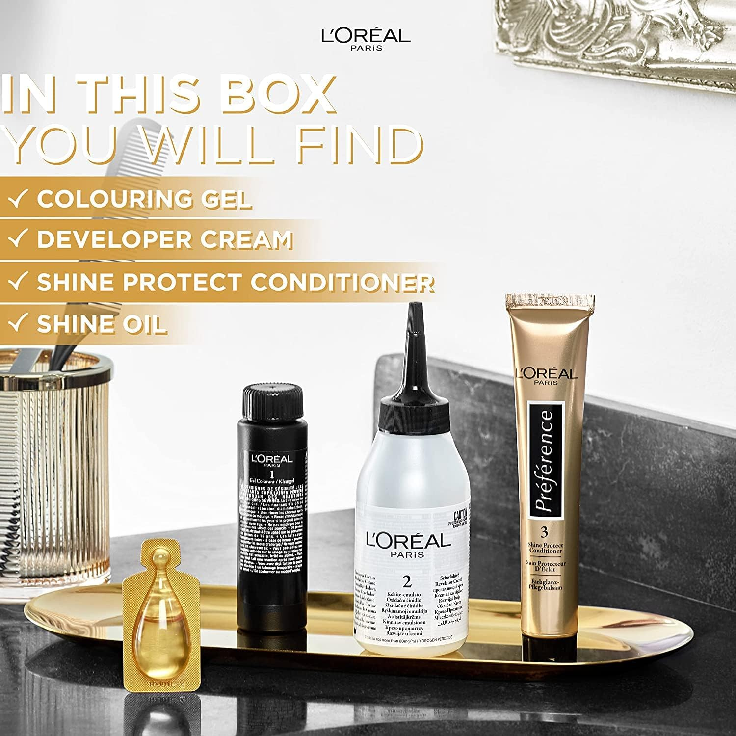 L'Or&eacute;al Paris Preference Permanent Hair Colour, 11.21 Moscow (Pack of 3) image number 2