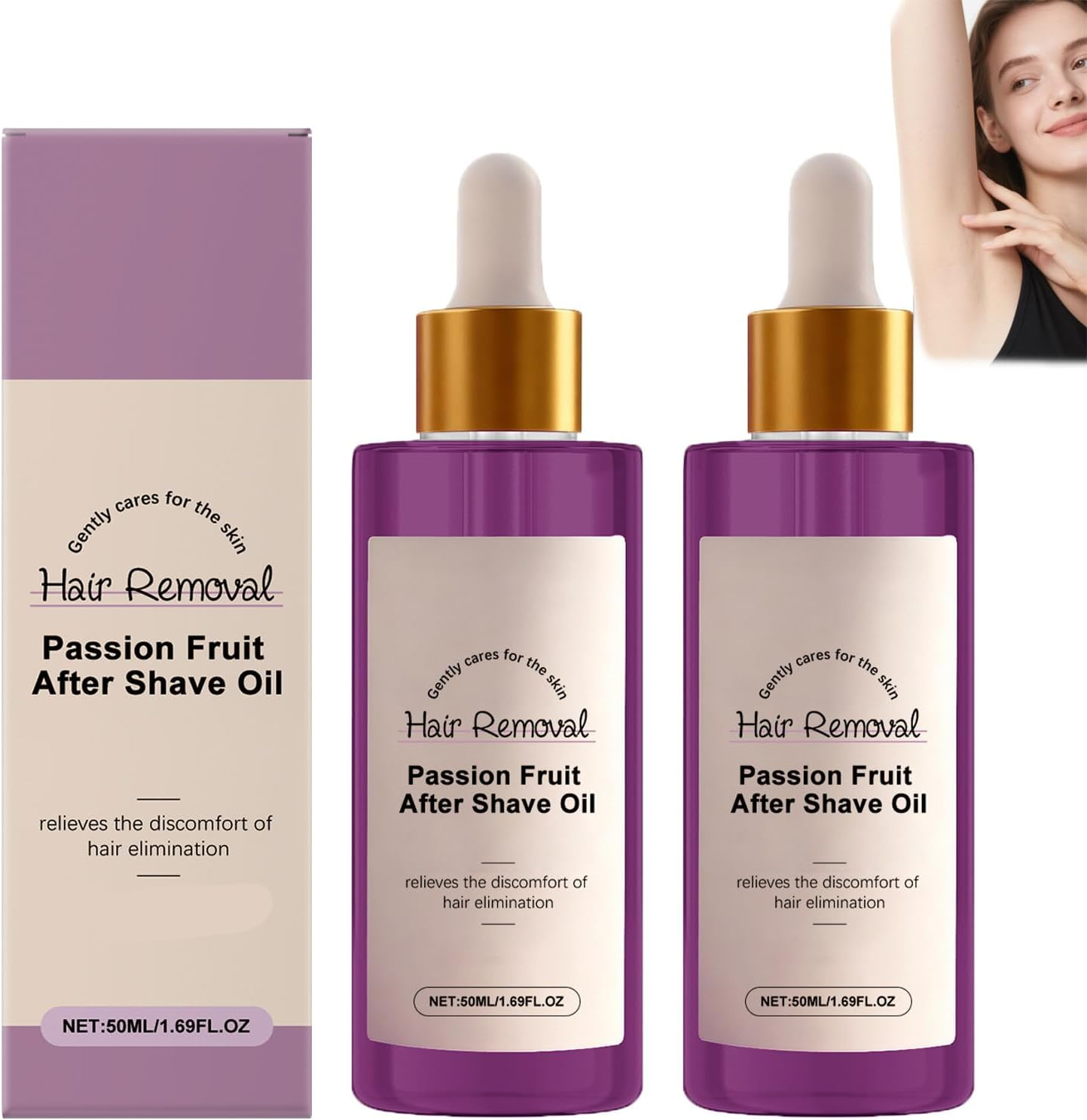 After Shave Oil,After Shave Oil Women for Smooth Skin,Reduce Hairs & Dryness,Shaving Skin Care Oils,Hydrating & Soothing Body Serum,Gentle & Non-Irritating,Reduce Discomfort after Shaving (1 PCS)