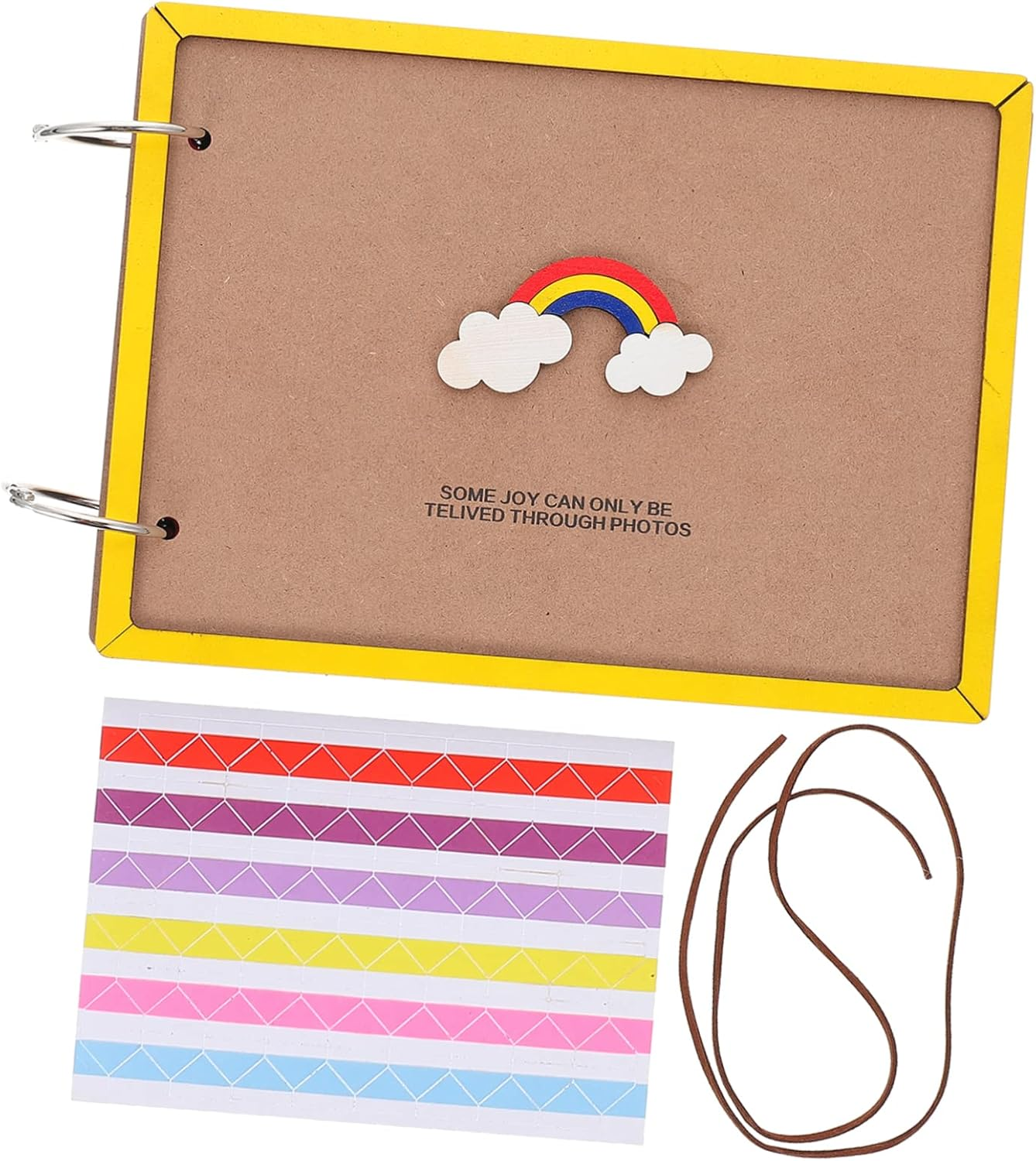 Photo Album Storage Book Photo Album Scrapbook Adhesive Pages Creative Diy Picture Book for Memory Keeping image number 4