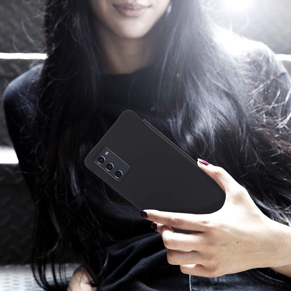 Case-Mate - Case for Samsung Galaxy Note 20 5G - Leather Wallet Folio W/Micropel - 6.7 Inch - Black image number 3