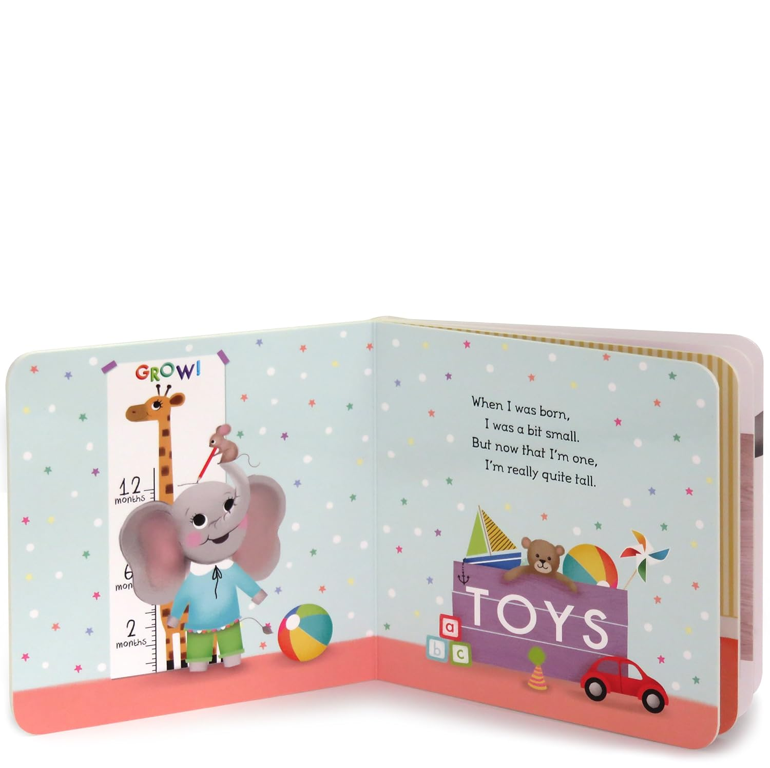 Now You Are One: Little Bird Greetings, Greeting Card Board Book with Personalization Flap, 1St Birthday Gifts for One Year Olds image number 5