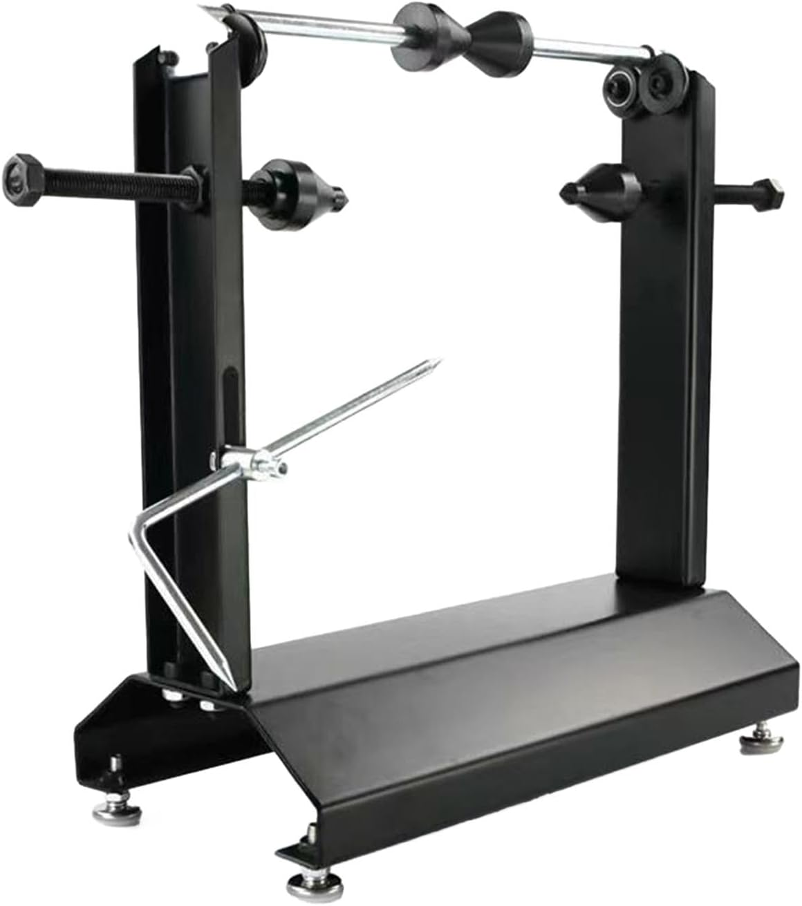 Motorbike Wheel Balancer - Handheld Motorcycle Rim Stabilizer, Rotational Static Truing Device Balancing Instrument | Automotive Tire Replacement Equipment Rim Restoration Tools, Sturdy Tire Stand image number 1