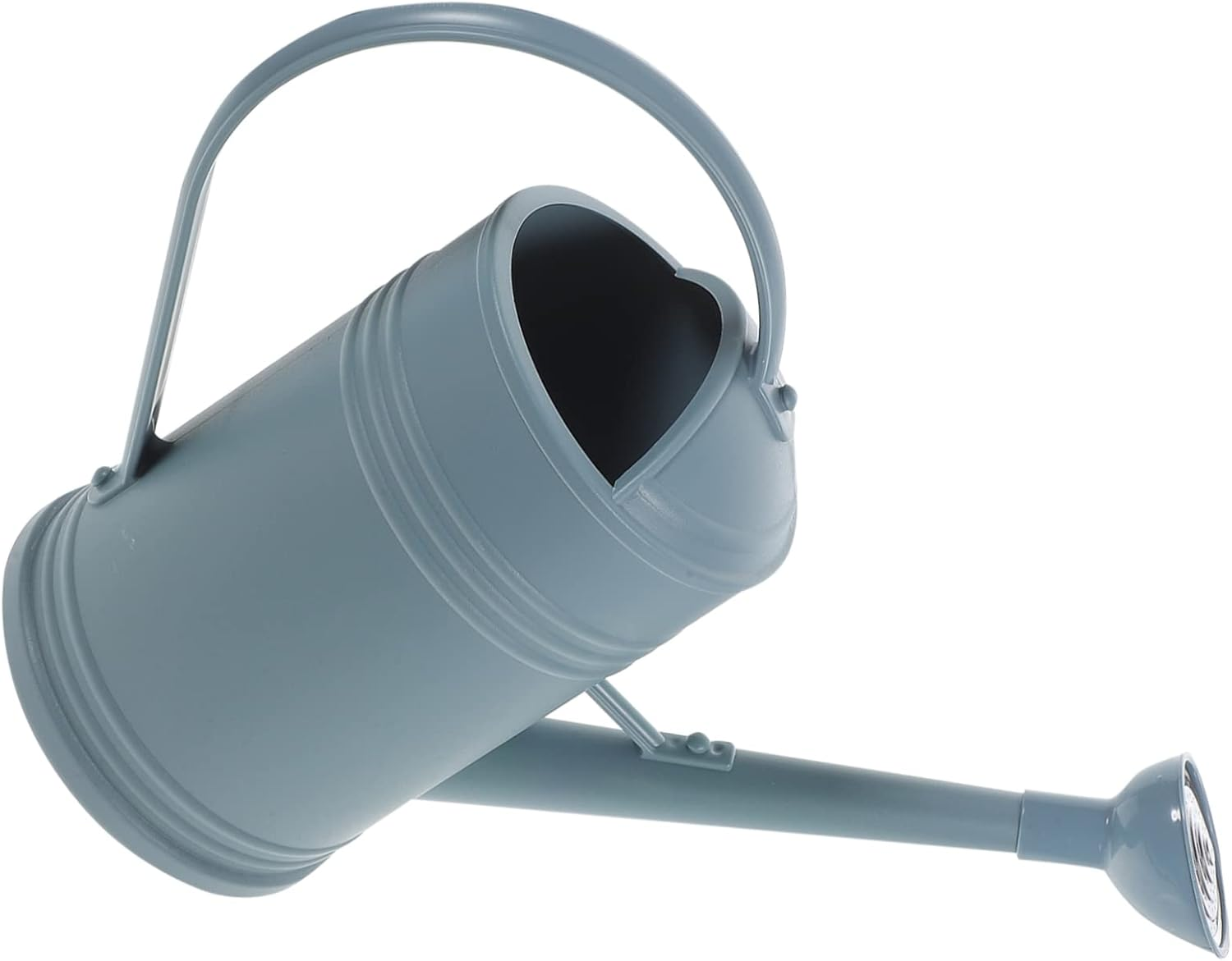 1.8L Long Spout Watering Can Household Indoor Garden Pot Succulent Flower Watering Sprinkler for Balcony Patio with Large Capacity in Beige