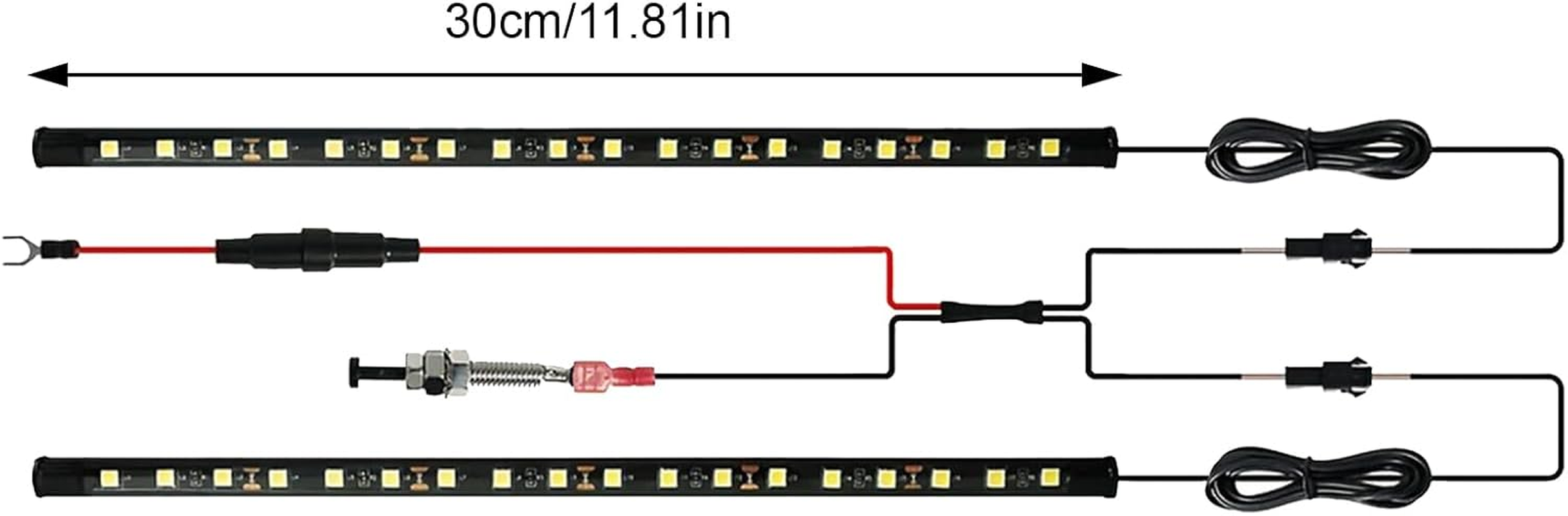 Under Hood Led Light Strip | 12V under Hood LED Work Light,Versatile Job Site Security Lighting, Diagnostic Tools, Replacement Lighting Products for Automotive