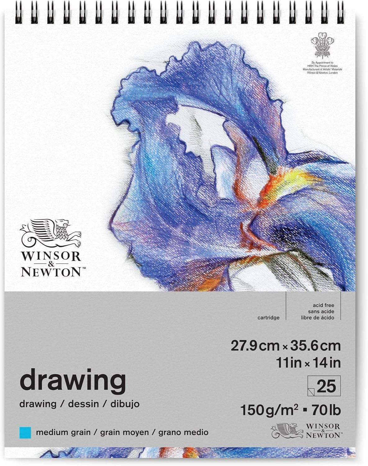 Winsor & Newton Classic Drawing Paper Pad, 27,9 X 35,6Cm, Natural White image number 3