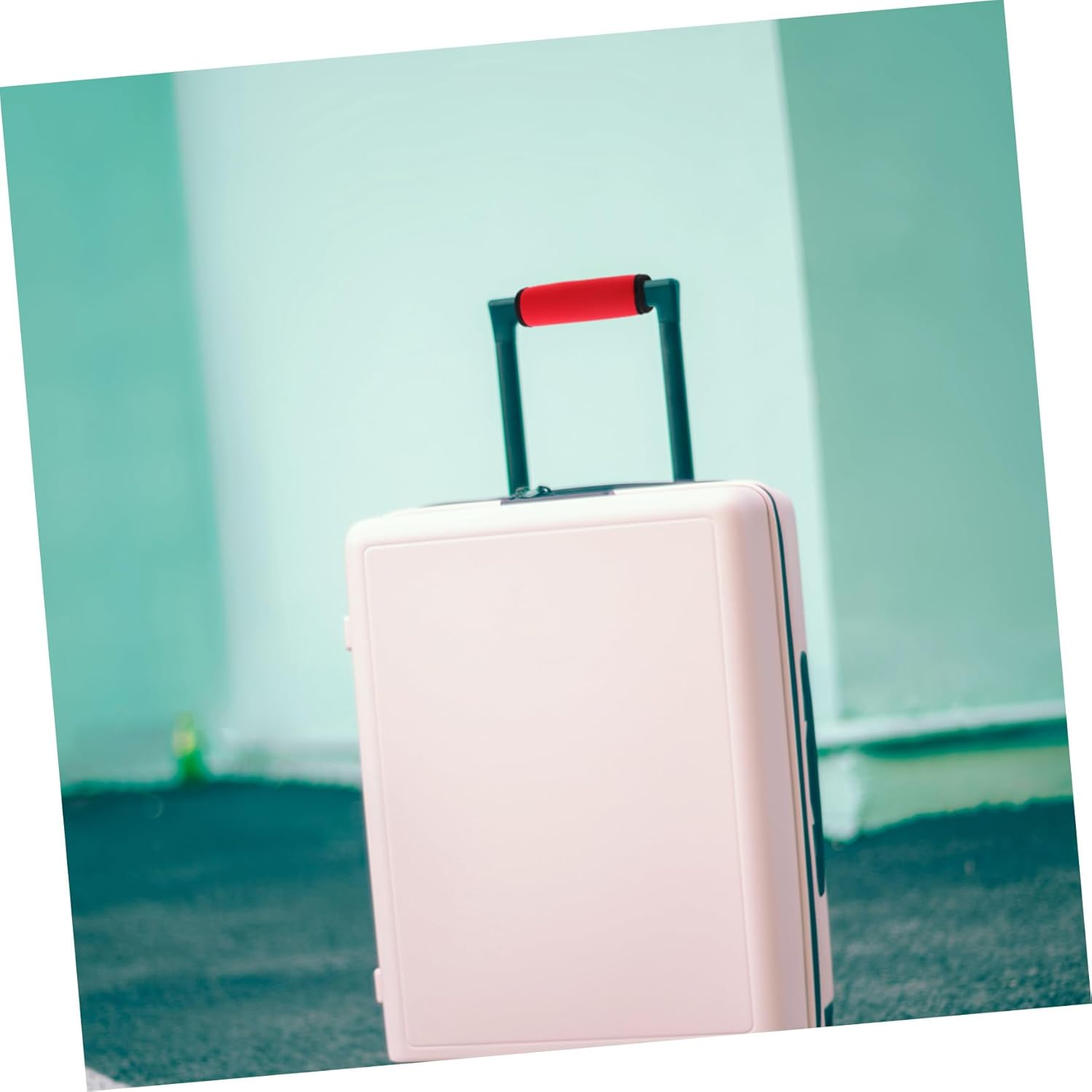 VALICLUD Neoprene Luggage Suitcase Handle Wraps with Adhesive Buckle Comfortable Protective Hand Grips for Travel Business Trips Camping Easy to Install and Multi-Functional Handle Covers image number 3