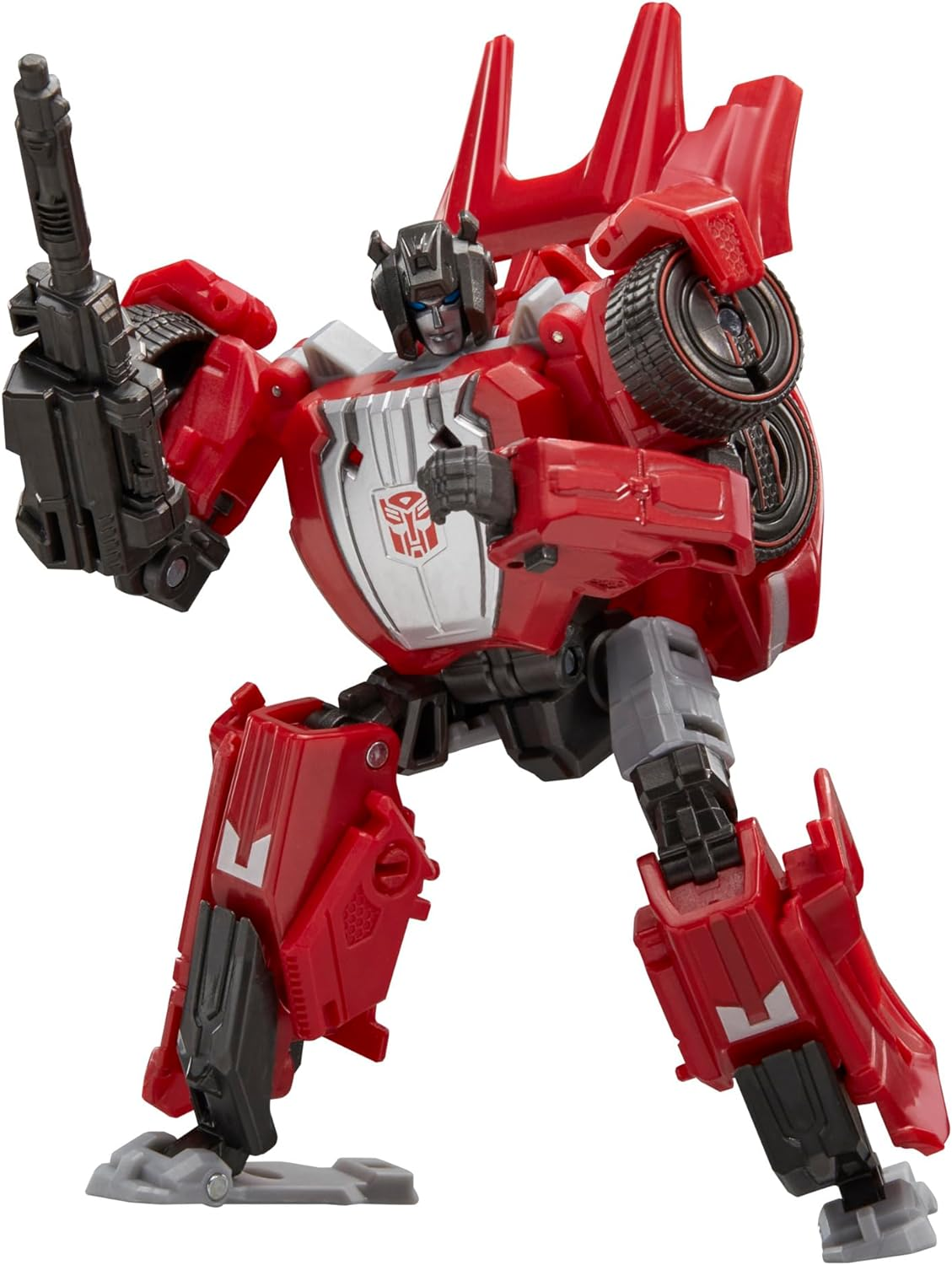 Transformers Toys Studio Series Deluxe Transformers: War for Cybertron 07 Gamer Edition Sideswipe, 4.5-Inch Converting Action Figure, 8+