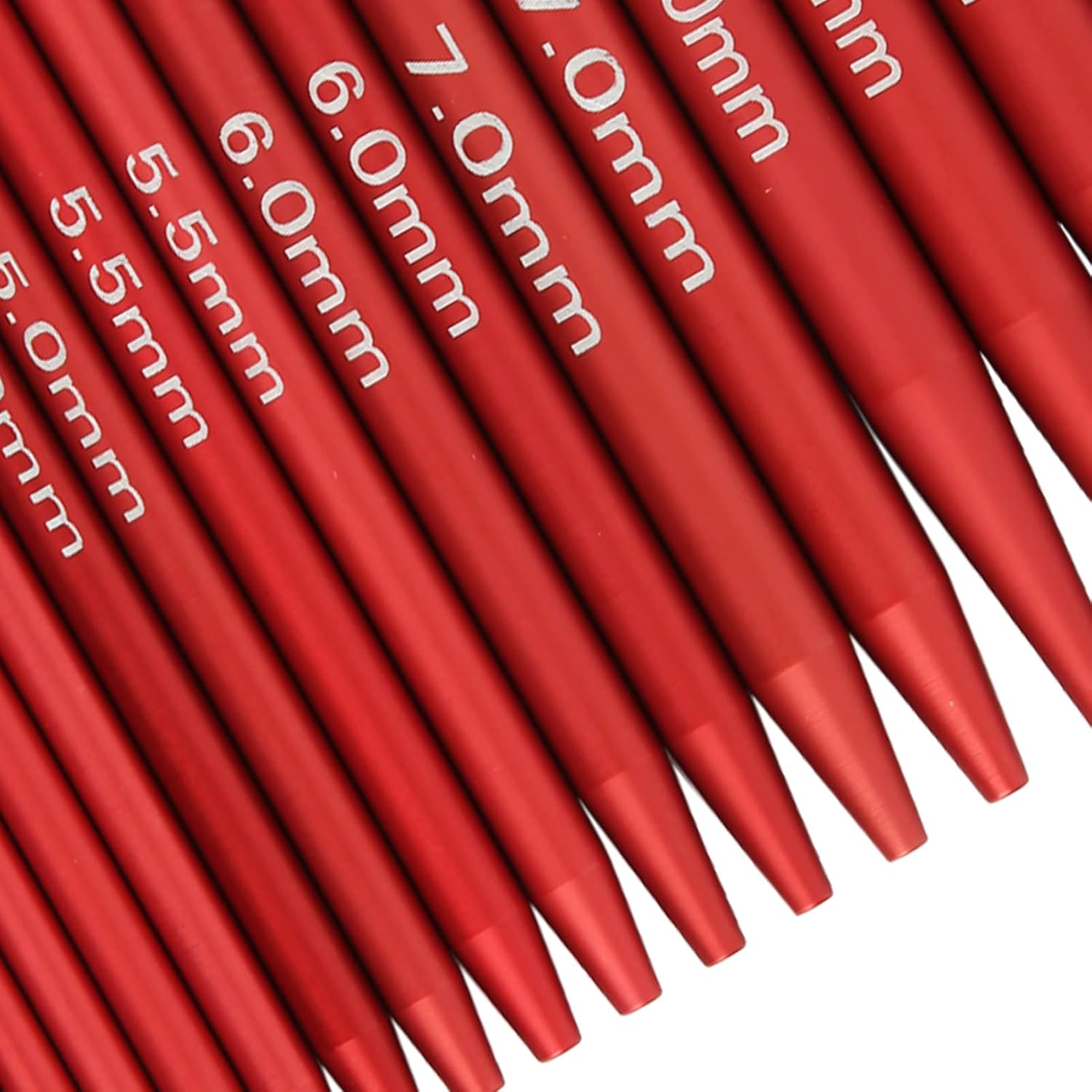 Knitting Needles Set, 26 Pcs Interchangeable Circular Knitting Needle Set with Storage Bag, for DIY Knitting Projects, Sweaters image number 6