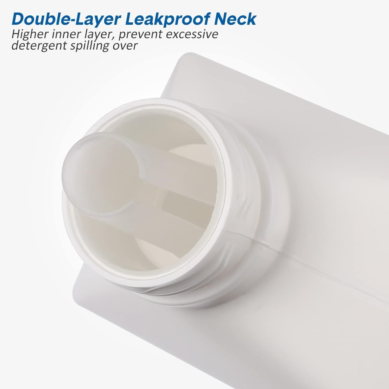 Plastic Jugs Empty Container Dispenser, Liquid Detergent Container, for Room Decor (1000ML+500ML) image number 5