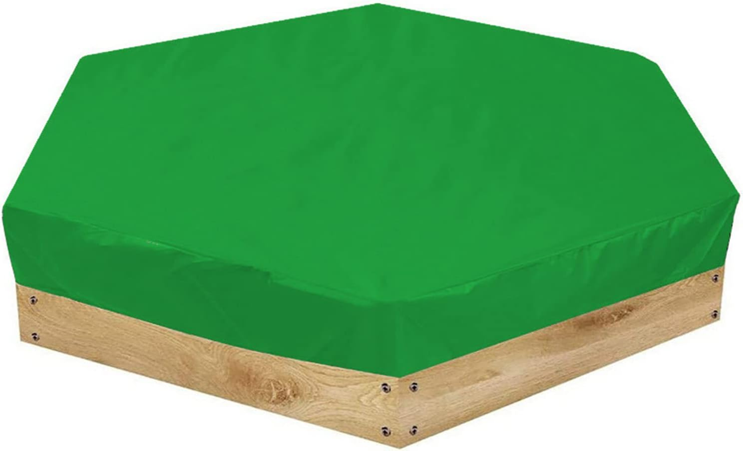 Sandbox Cover, Hexagon Sandpit Cover, Sandpit Cover Hexagon, Waterproofing Poolcover with Drawstring
