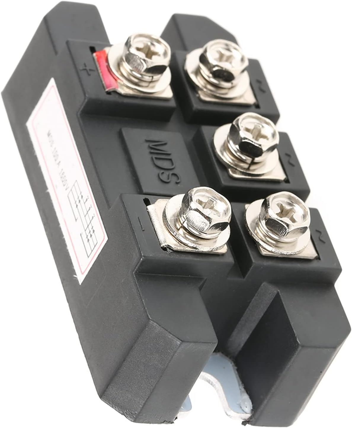 MDS100A Black Three Phase Diode Bridge Rectifier 100A High Power 1600V Suitable for Power Supply image number 1