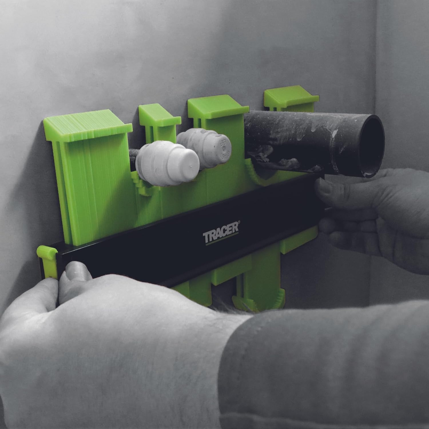 Tracer Contour Gauges and Deep Hole Construction Pencil Set. 130Mm (5&rdquo;) & 250Mm (10&rdquo;) Precise Profile Tools. 2 X Gauges and Carpenters Pencil Set image number 4