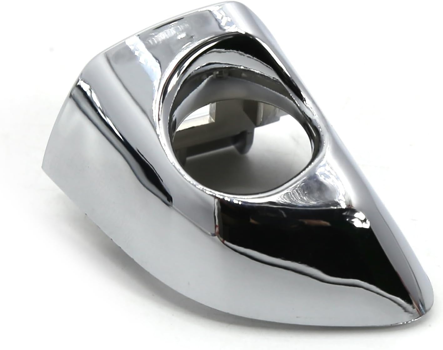 Otois 8Pcs Chrome Exterior Door Handle Keyless Entry Smart Key Type Set Automotive Replacement Parts for Hyundai Elantra 2017 2020