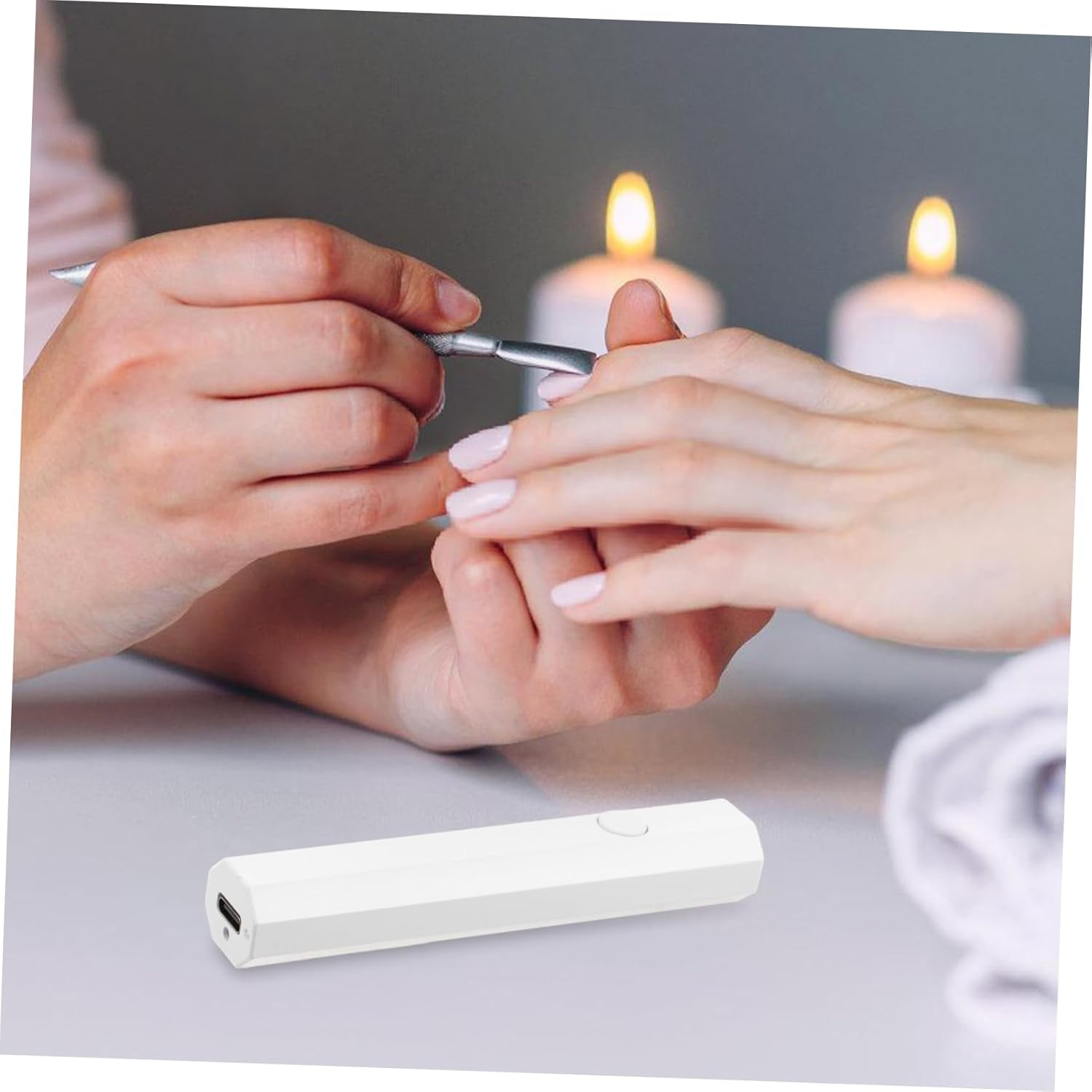 WEKADRIN Portable Lamp Handheld Rechargeable Uv Light for Gel Nail Art Quick Drying for Home and Salon Use Compact Design for Easy Carrying and Manicure Convenience image number 5